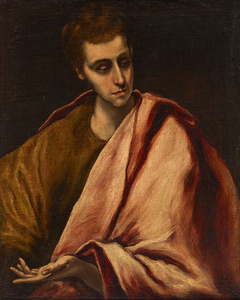 Saint John ca 1590 art print by El Greco for $57.95 CAD