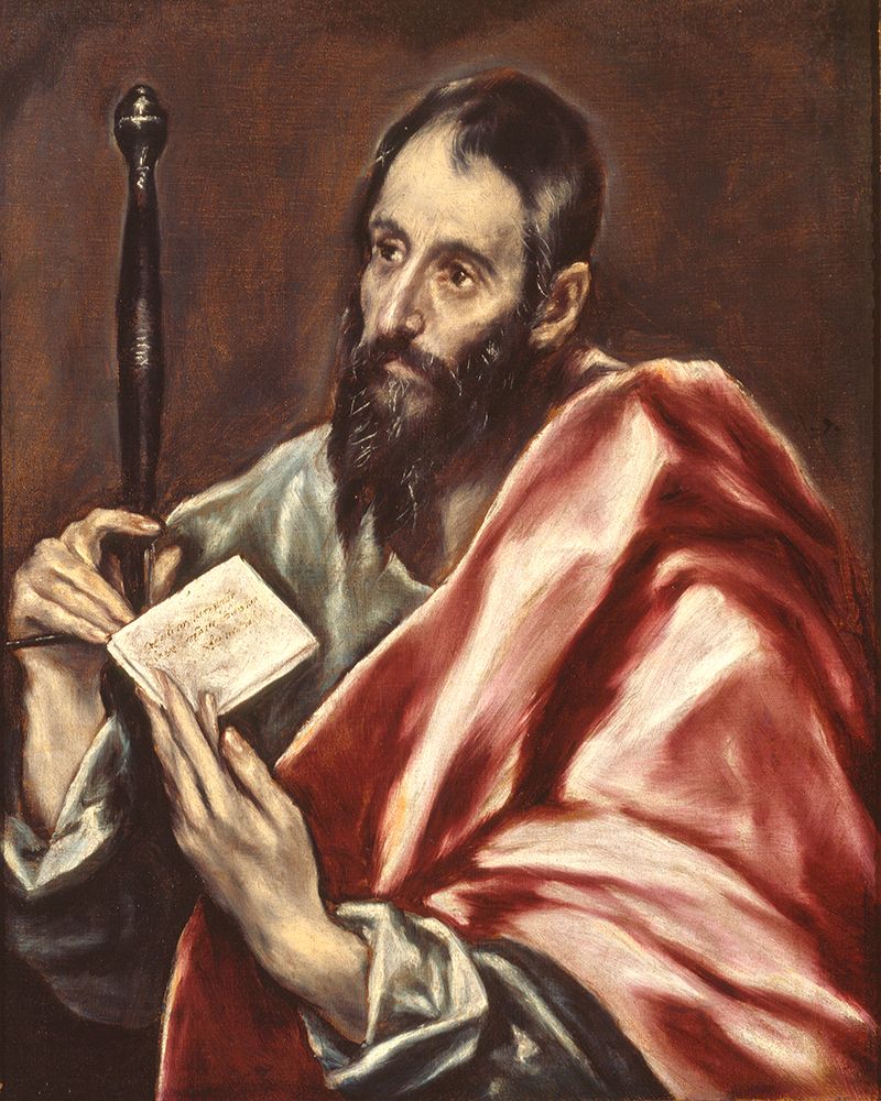 Saint Paul ca 1598 art print by El Greco for $57.95 CAD