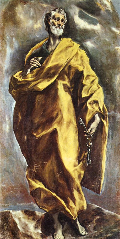 Saint Peter ca 1610 art print by El Greco for $57.95 CAD
