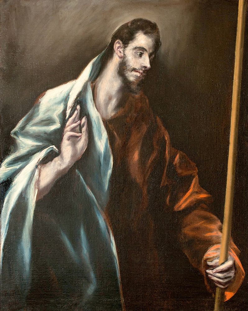 Saint Thomas ca 1610 art print by El Greco for $57.95 CAD
