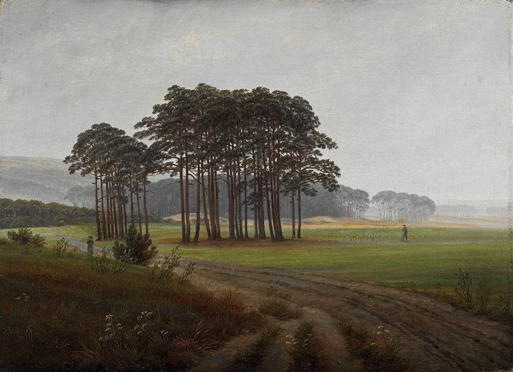 Midday 1821 art print by Caspar David Friedrich for $57.95 CAD