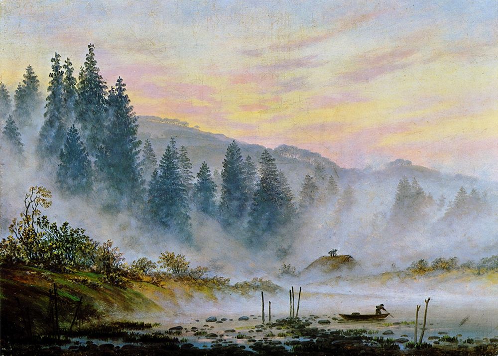 Morning ca 1820 art print by Caspar David Friedrich for $57.95 CAD