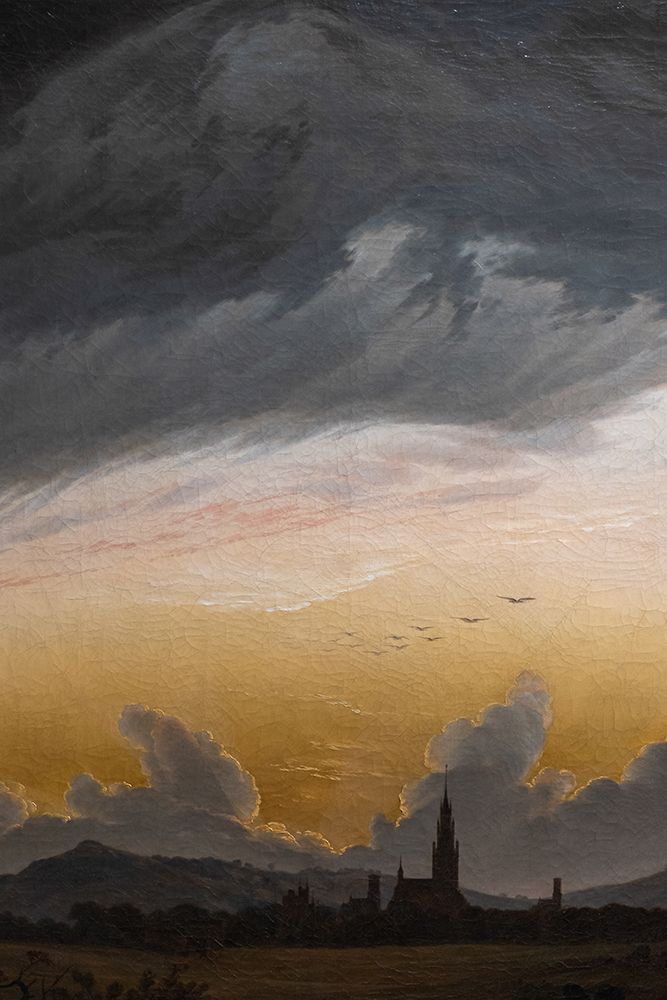 Neubrandenburg 1816 art print by Caspar David Friedrich for $57.95 CAD