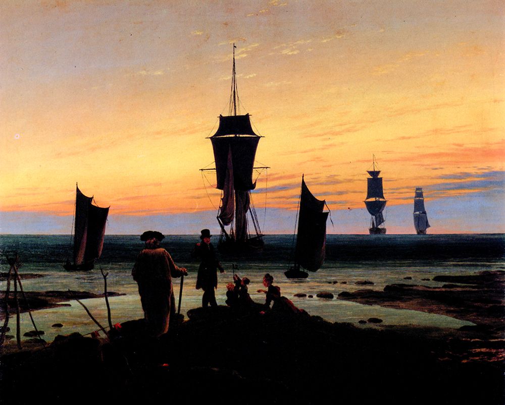 The Stages of Life 1834 art print by Caspar David Friedrich for $57.95 CAD