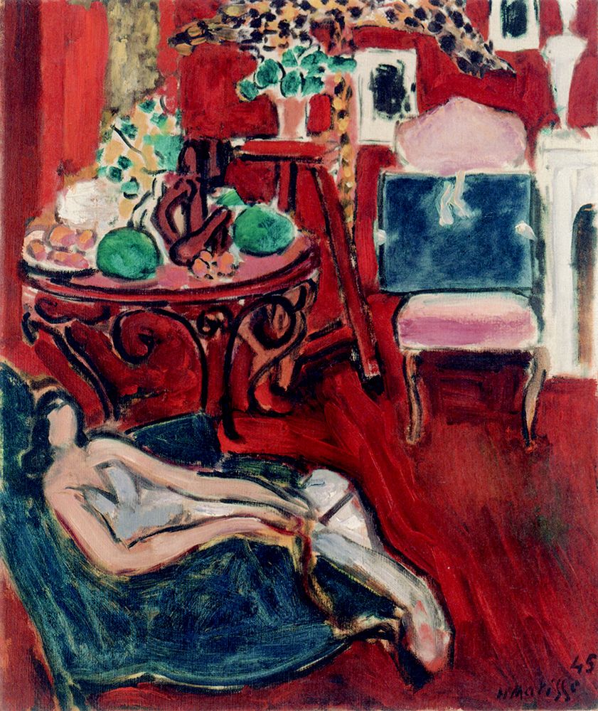 Blue Sketchbook 1945 art print by Henri Matisse for $57.95 CAD