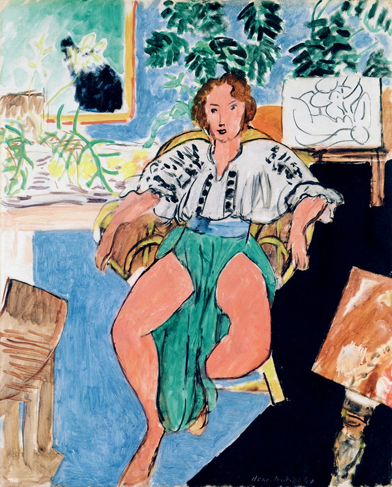 Dancer Resting 1940 art print by Henri Matisse for $57.95 CAD