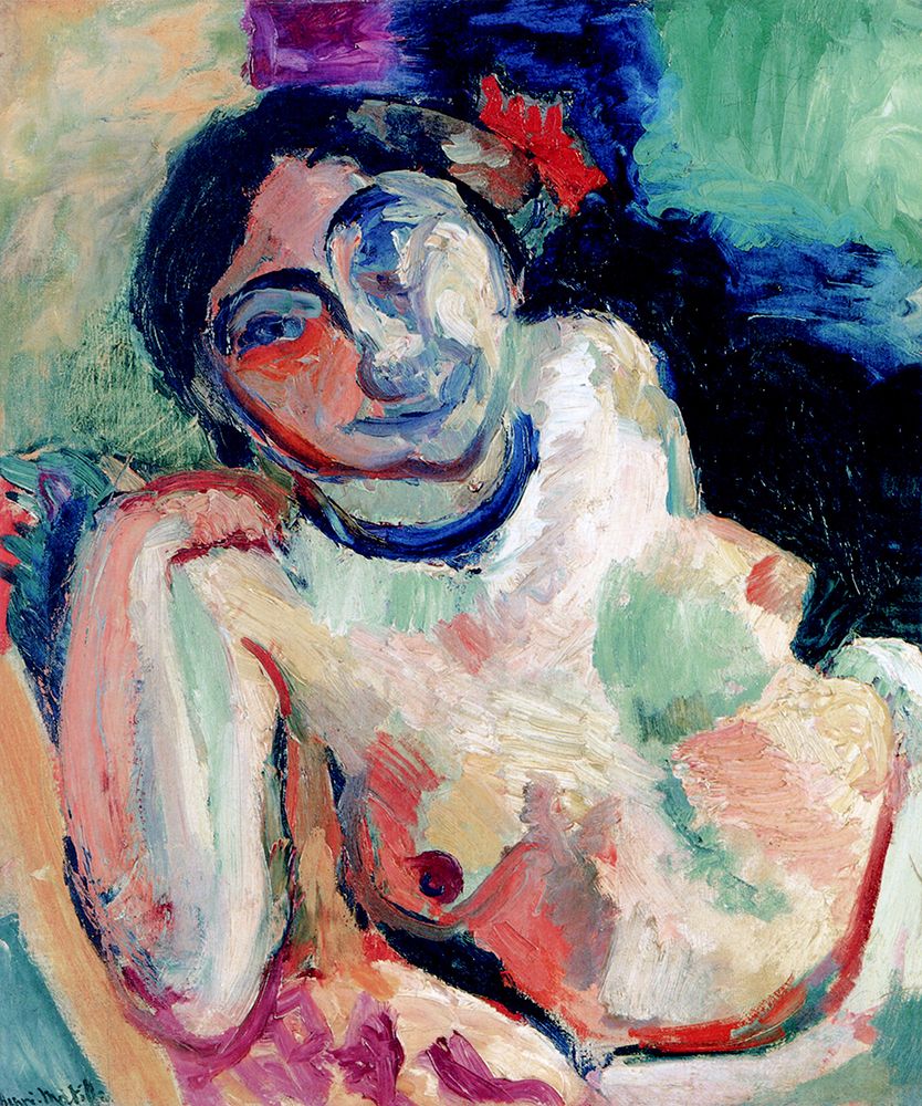 Gypsy Woman 1906 art print by Henri Matisse for $57.95 CAD