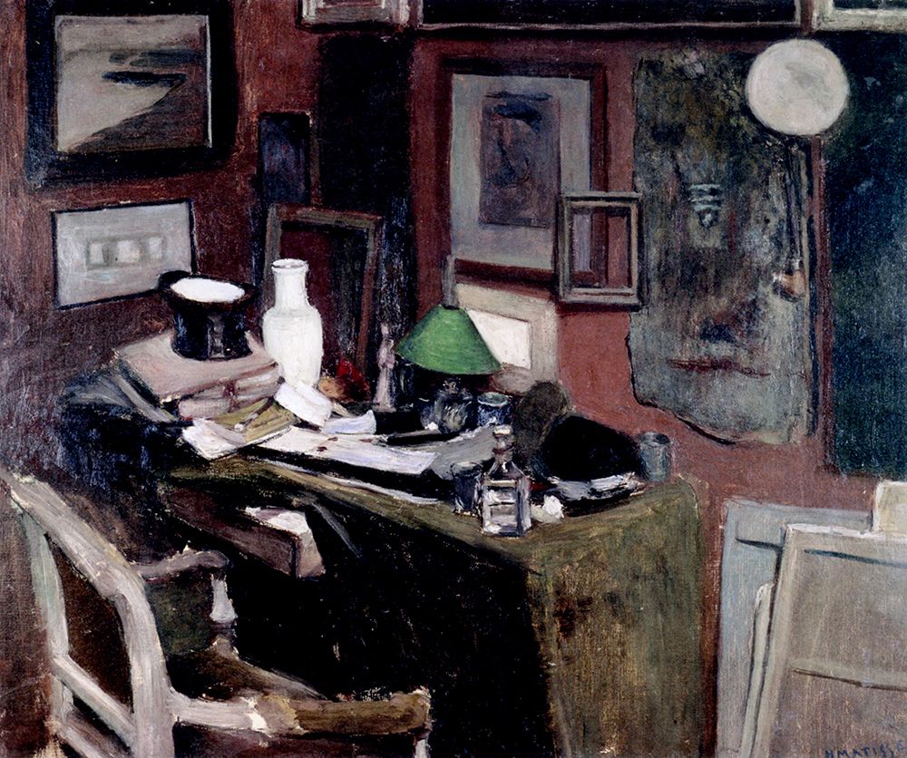 Interior with a Top Hat 1896 art print by Henri Matisse for $57.95 CAD