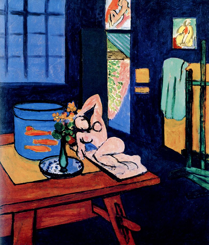 Interior with Goldfish 1912 art print by Henri Matisse for $57.95 CAD