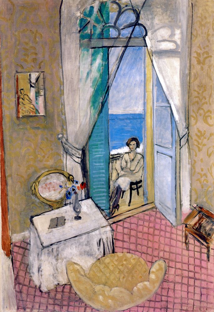 Large Interior, Nice 1918 art print by Henri Matisse for $57.95 CAD