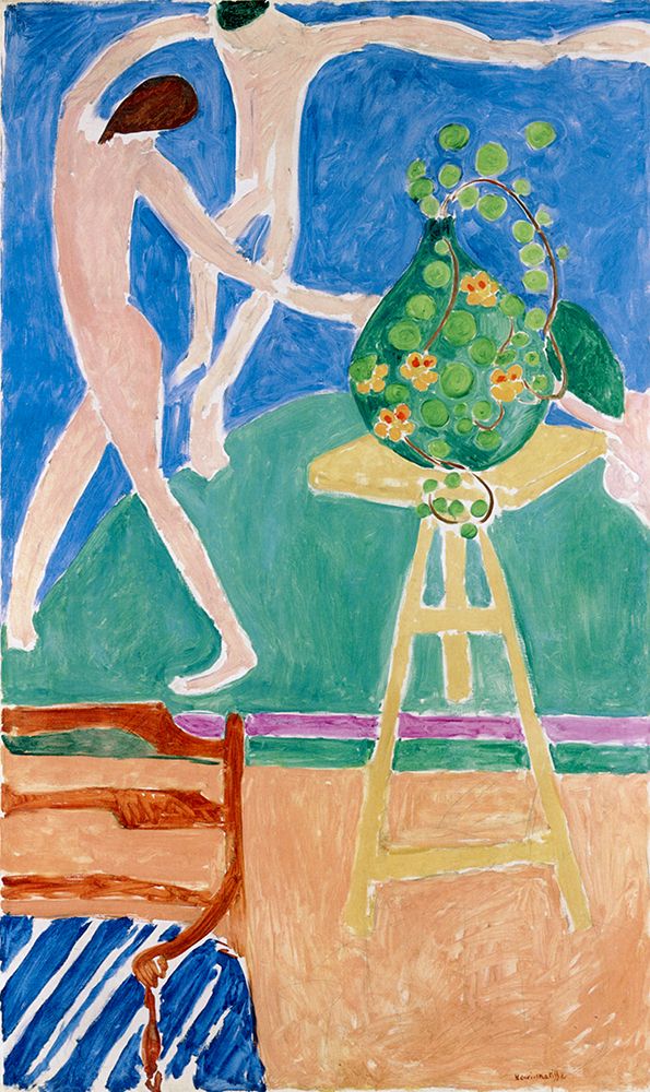 Nasturtiums with the Painting Dance 1912 art print by Henri Matisse for $57.95 CAD