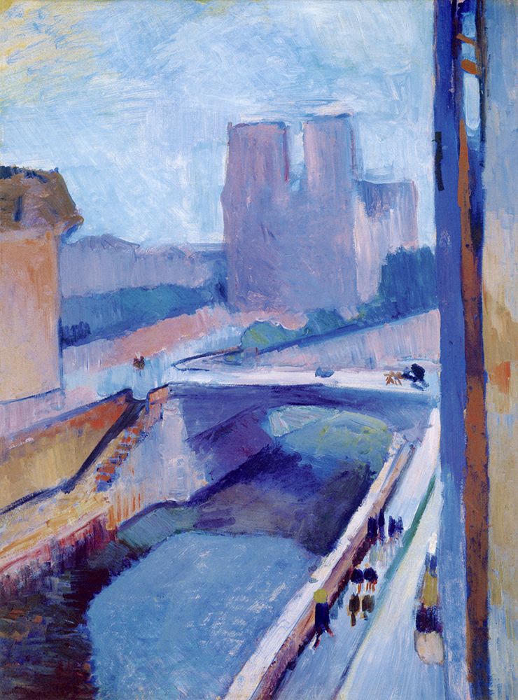 Notre Dame in the Afternoon 1902 art print by Henri Matisse for $57.95 CAD