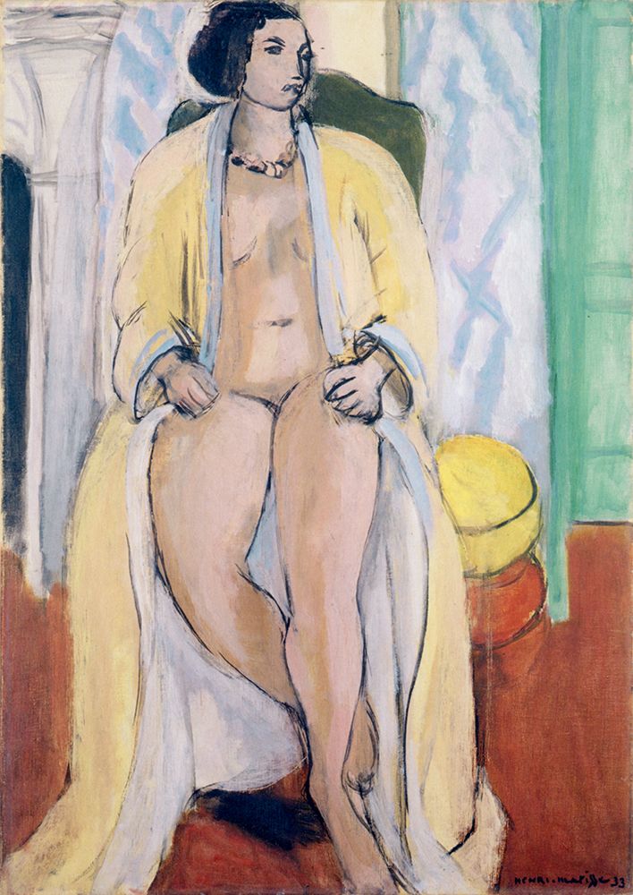 Nude in a Robe 1933 art print by Henri Matisse for $57.95 CAD