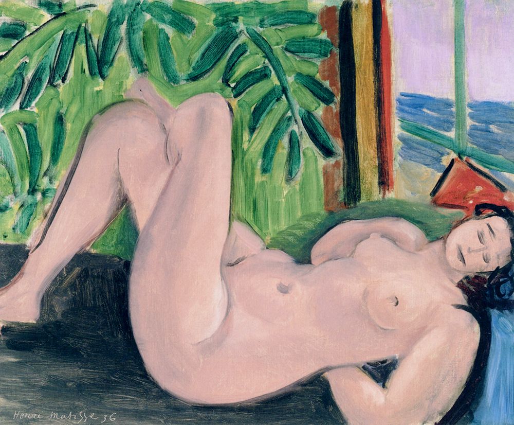 Nude with Crossed Legs 1936 art print by Henri Matisse for $57.95 CAD