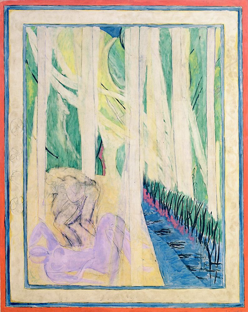 Nymph in the Forest 1935 art print by Henri Matisse for $57.95 CAD