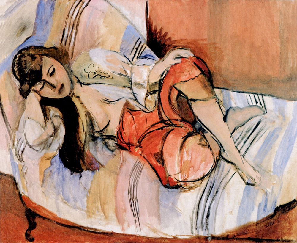 Odalisque 1923 art print by Henri Matisse for $57.95 CAD