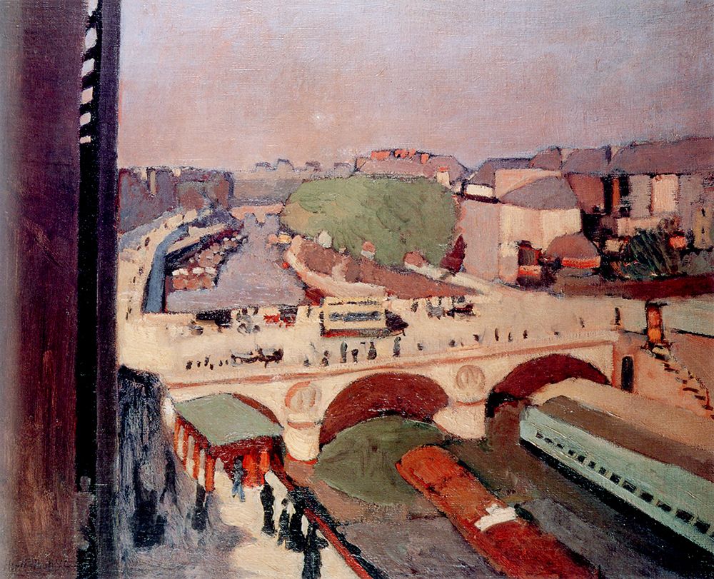 Pont Saint-Michel ca 1900 art print by Henri Matisse for $57.95 CAD