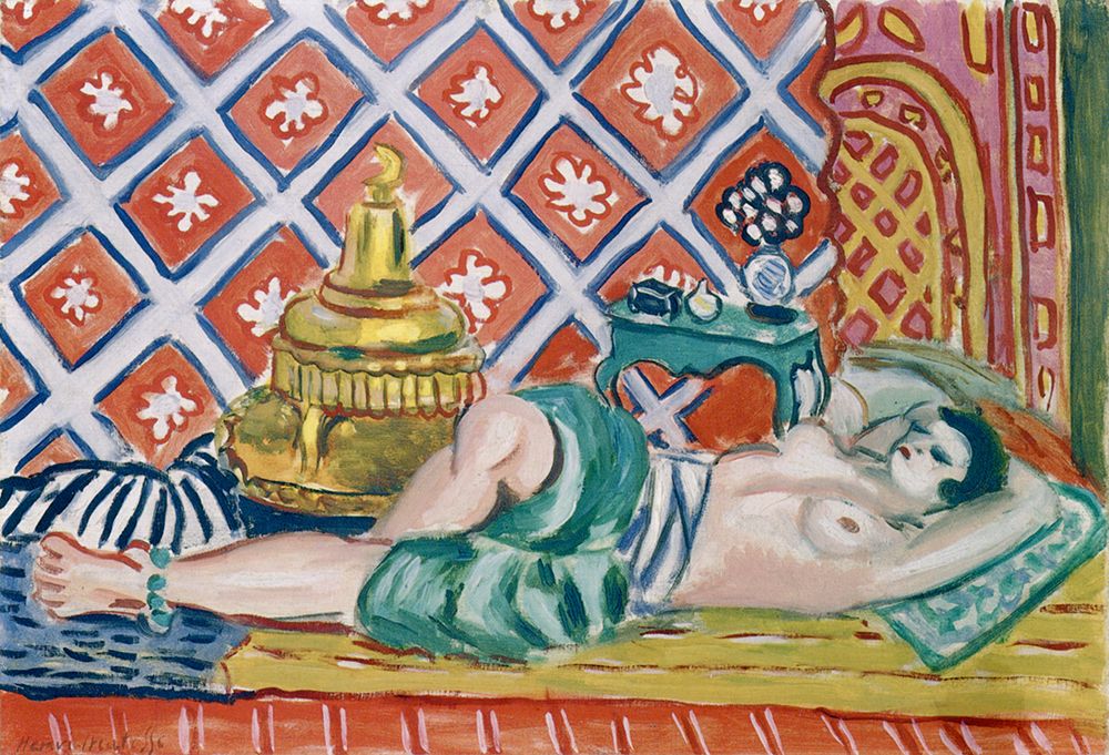 Reclining Odalisque 1926 art print by Henri Matisse for $57.95 CAD