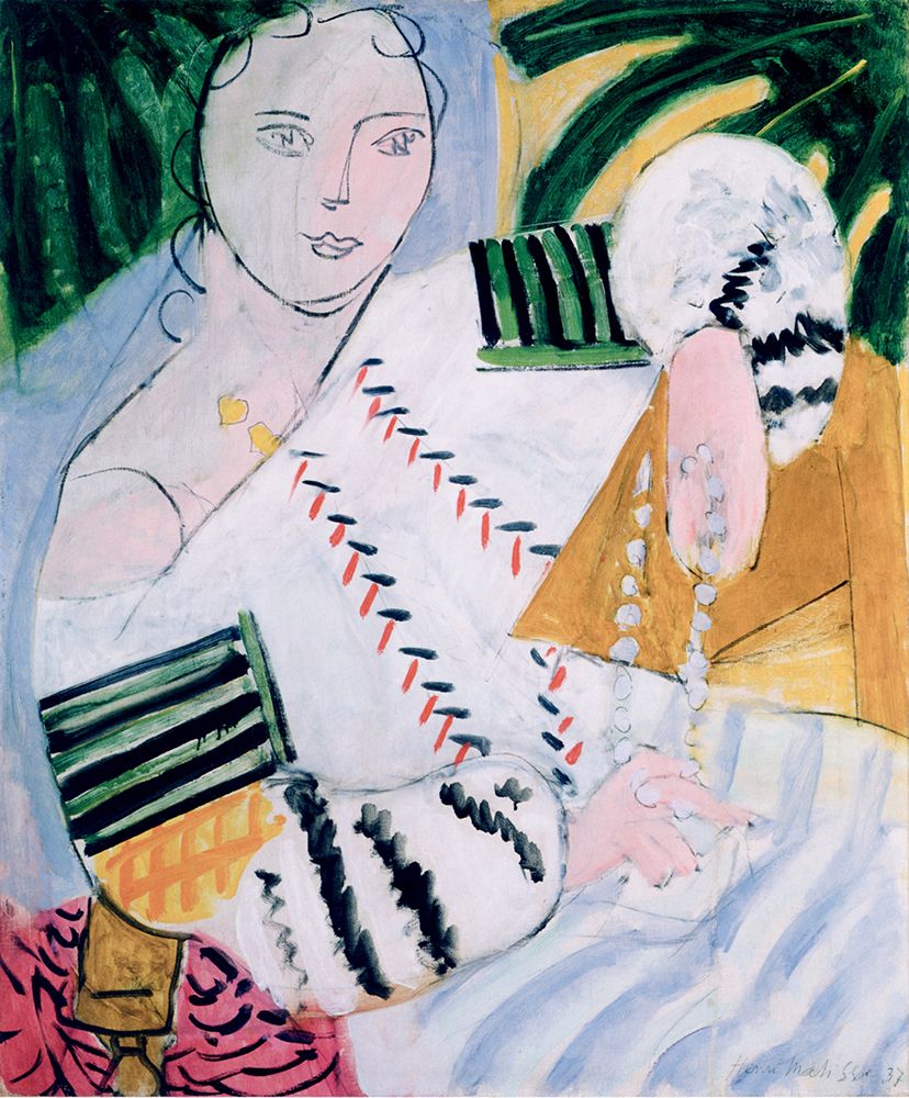 Romanian Blouse 1937 art print by Henri Matisse for $57.95 CAD