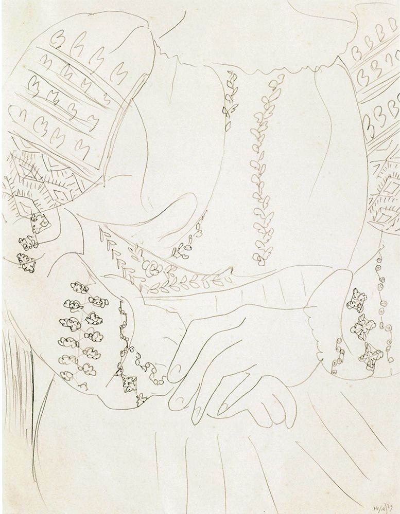 Romanian Blouse 1939 art print by Henri Matisse for $57.95 CAD