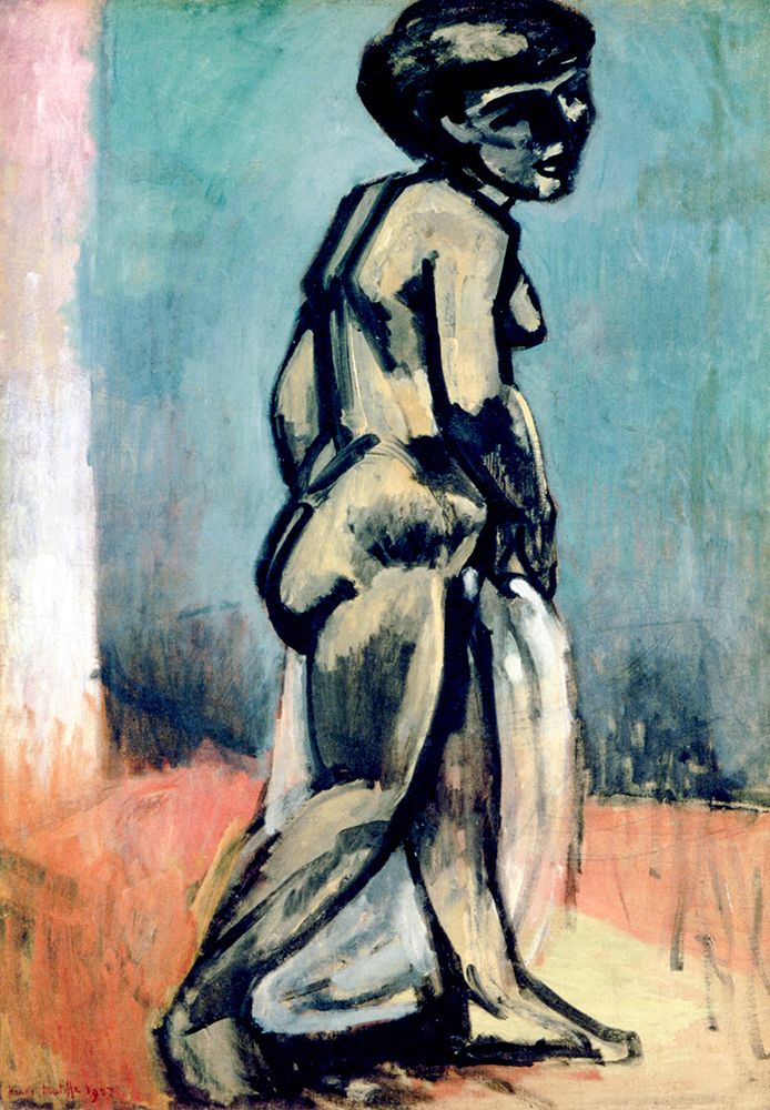 Standing Nude 1907 art print by Henri Matisse for $57.95 CAD