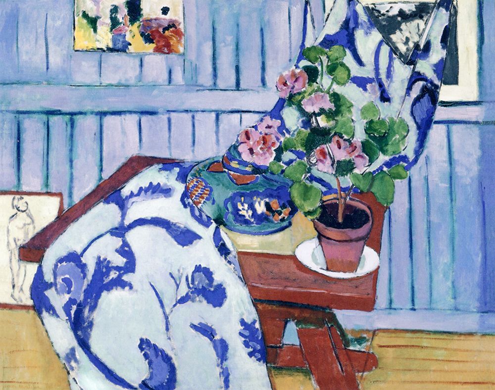 Still Life with Geraniums 1920 art print by Henri Matisse for $57.95 CAD