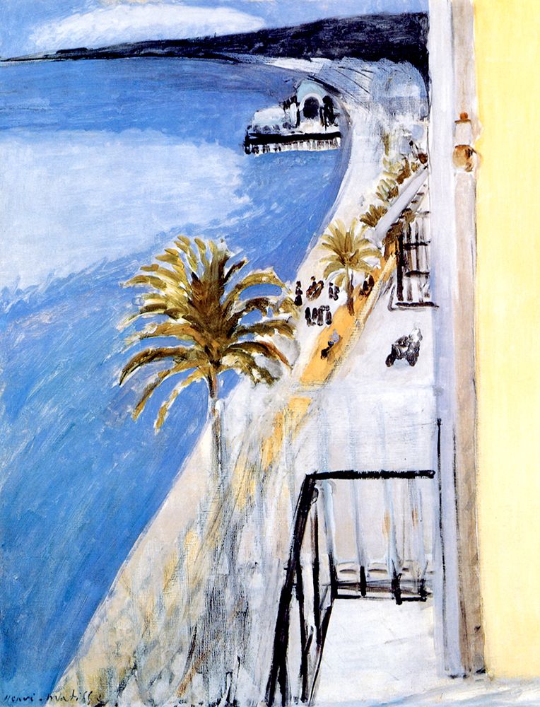 The Bay of Nice 1918 art print by Henri Matisse for $57.95 CAD
