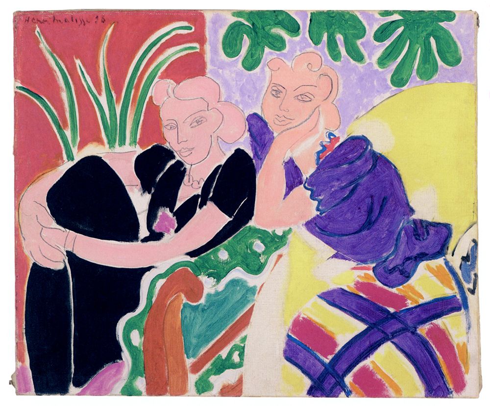 The Conversation 1938 art print by Henri Matisse for $57.95 CAD