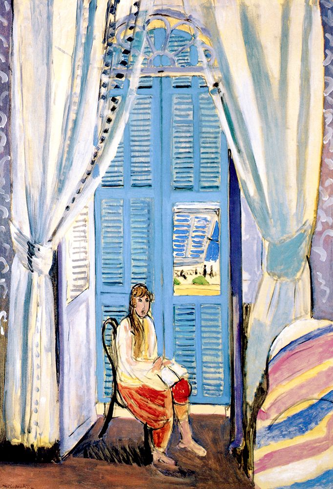 The French Window at Nice 1919 art print by Henri Matisse for $57.95 CAD