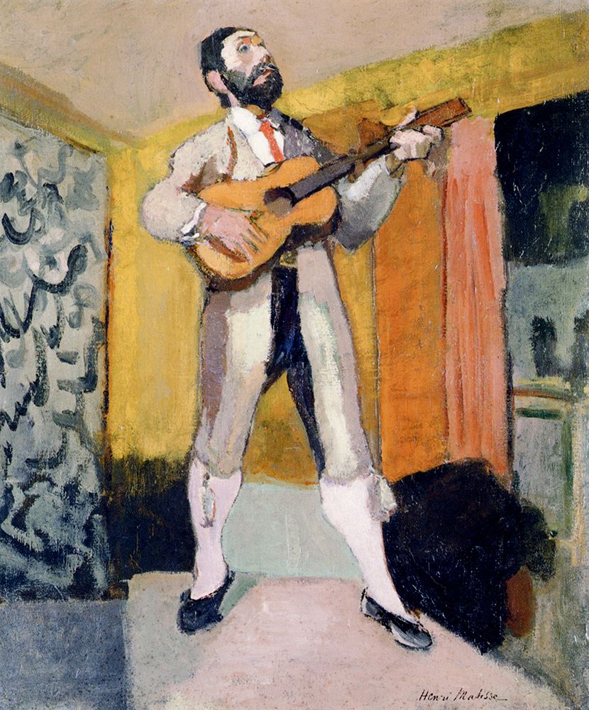 The Guitarist 1903 art print by Henri Matisse for $57.95 CAD