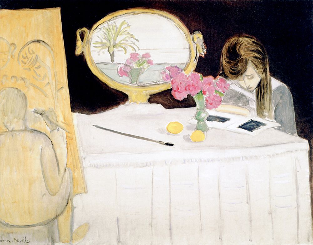The Painting Session 1918 art print by Henri Matisse for $57.95 CAD