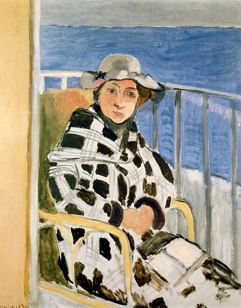 The Scottish Coat 1918 art print by Henri Matisse for $57.95 CAD