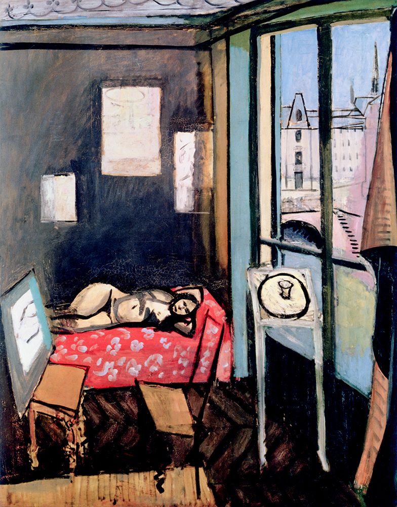The Studio, Quai Saint-Michel 1916 art print by Henri Matisse for $57.95 CAD