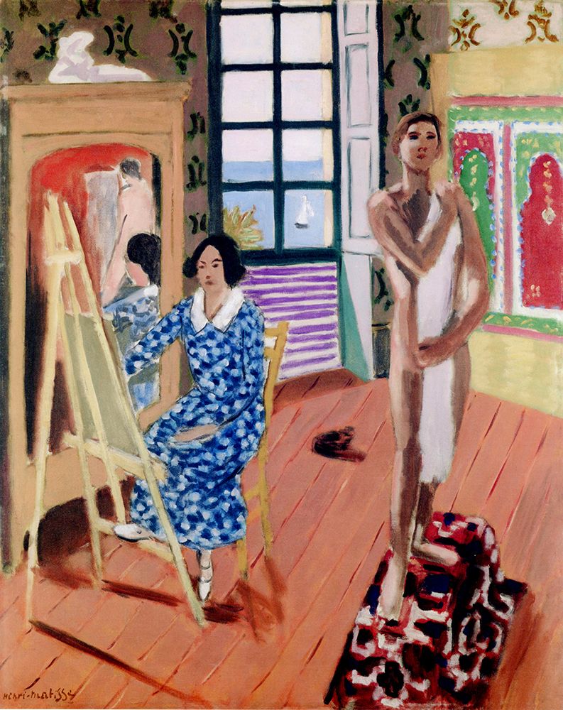 The Three oClock Sitting 1924 art print by Henri Matisse for $57.95 CAD