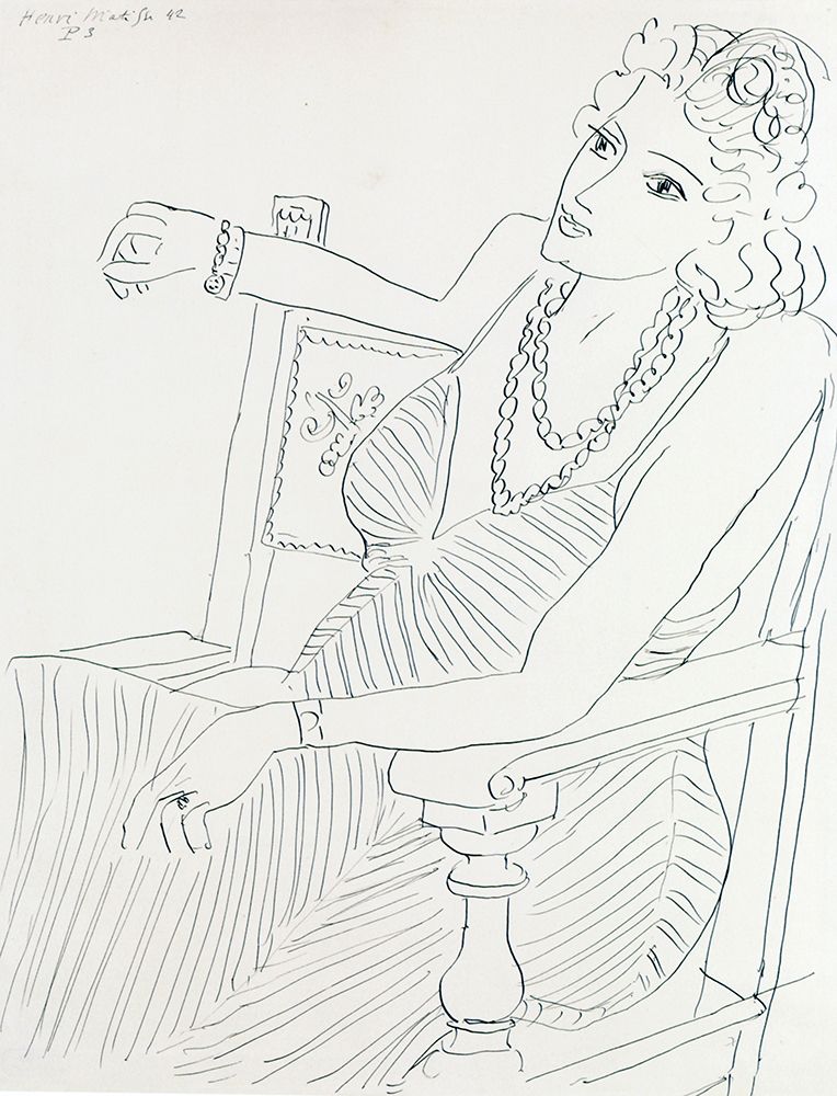 Themes and Variations 1942 art print by Henri Matisse for $57.95 CAD