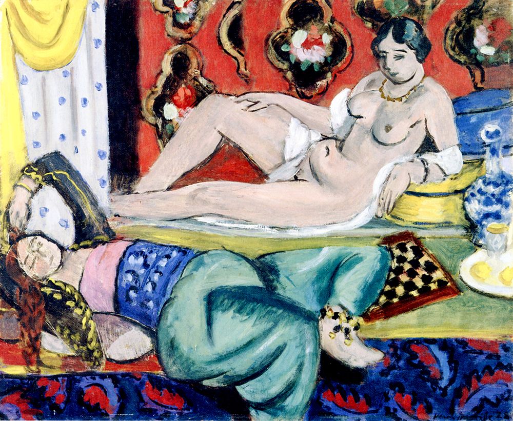 Two Odalisques 1927 art print by Henri Matisse for $57.95 CAD