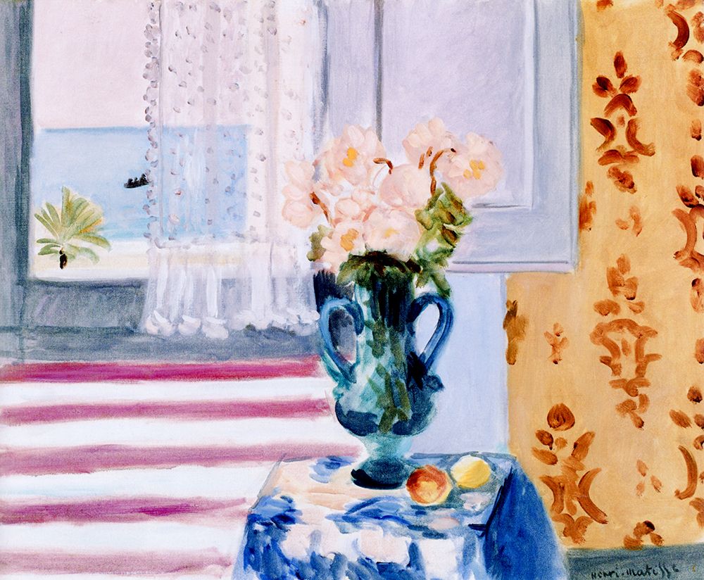 Vase of Flowers 1924 art print by Henri Matisse for $57.95 CAD
