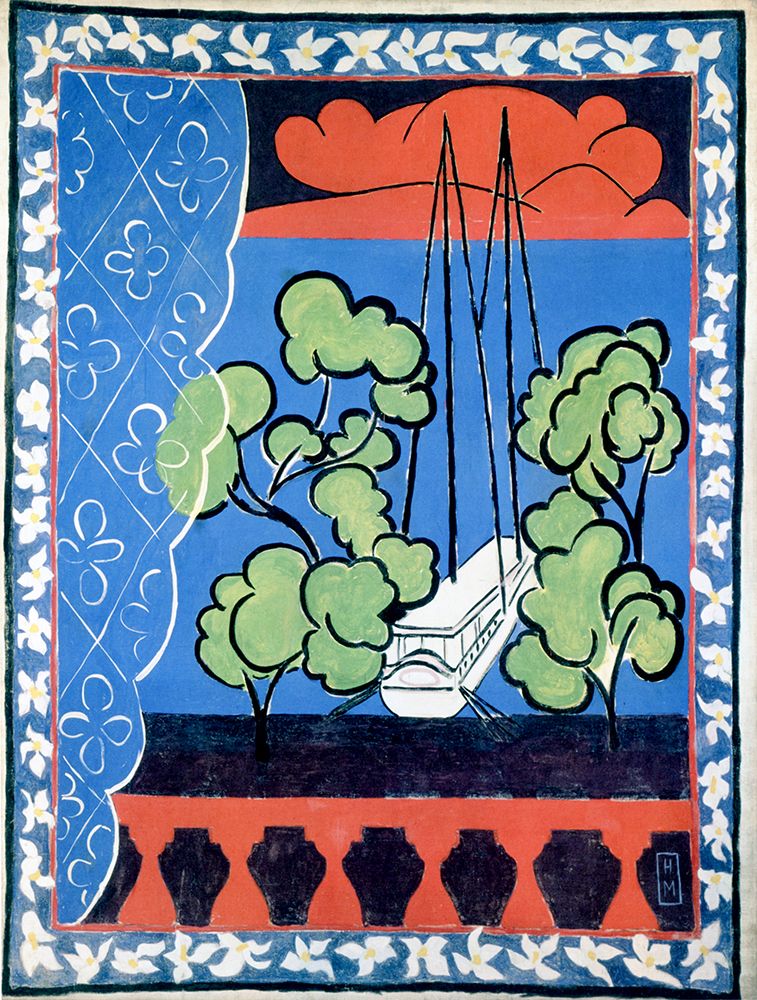 Window at Tahiti II 1935 art print by Henri Matisse for $57.95 CAD