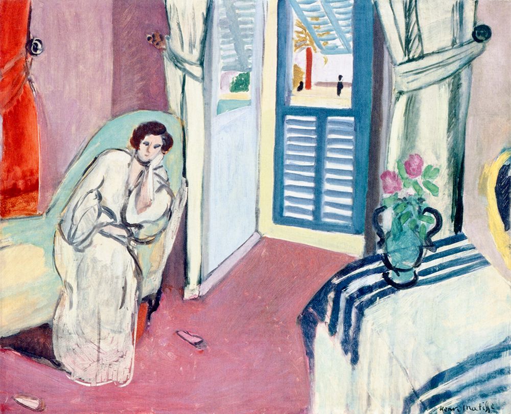 Woman on a Couch 1920 art print by Henri Matisse for $57.95 CAD
