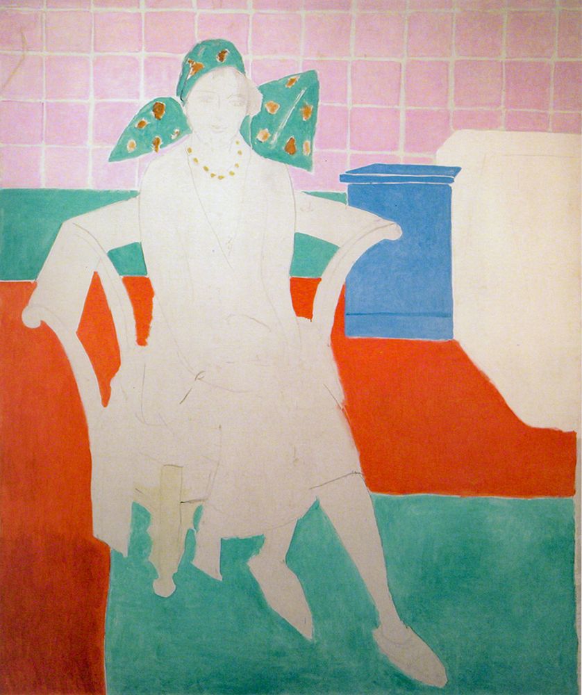 Woman with a Madras Hat 1929 art print by Henri Matisse for $57.95 CAD
