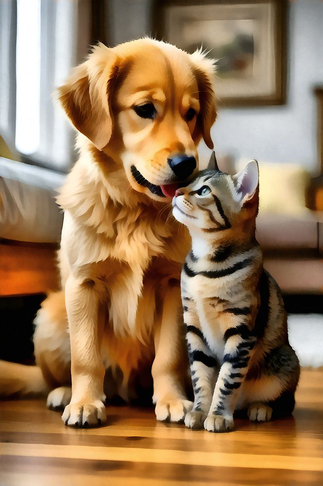 Best Friends II art print by Vanessa Knight for $57.95 CAD