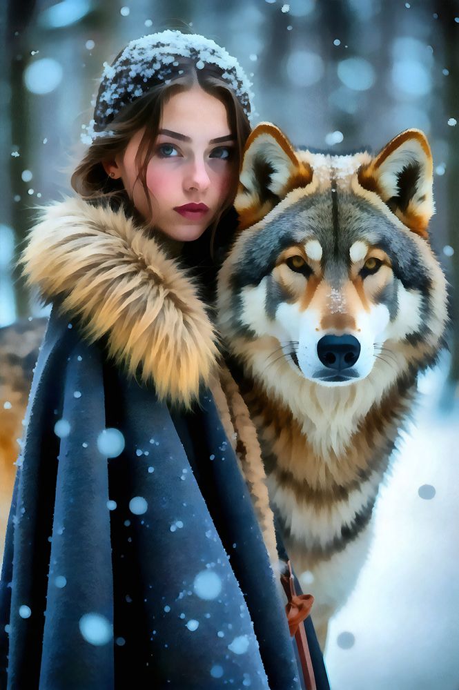 Fantasy Royal Protector art print by Vanessa Knight for $57.95 CAD