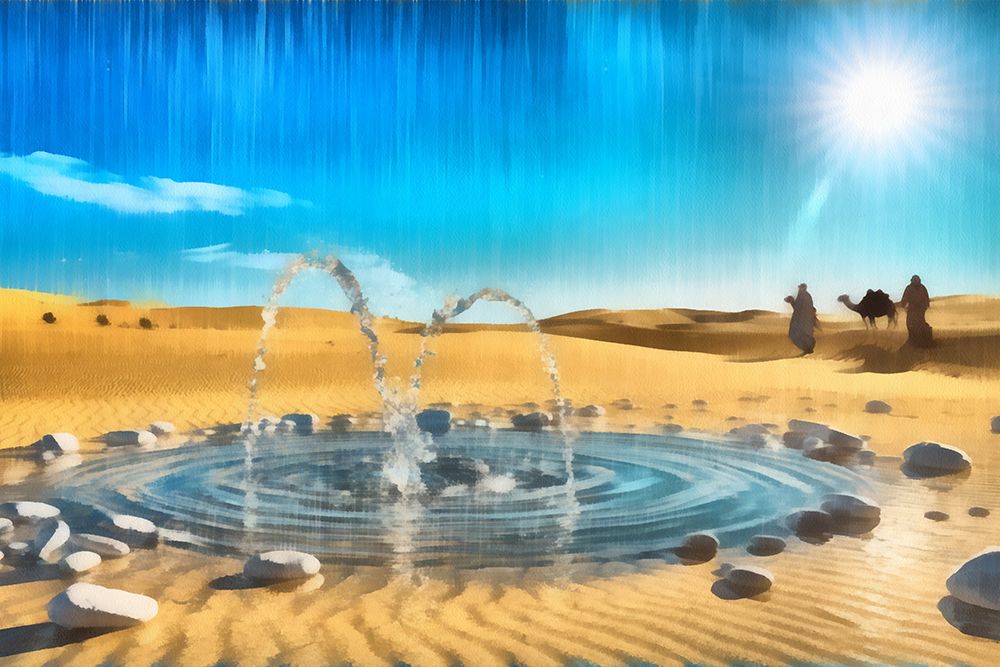 Desert Fantasy III art print by Vanessa Knight for $57.95 CAD