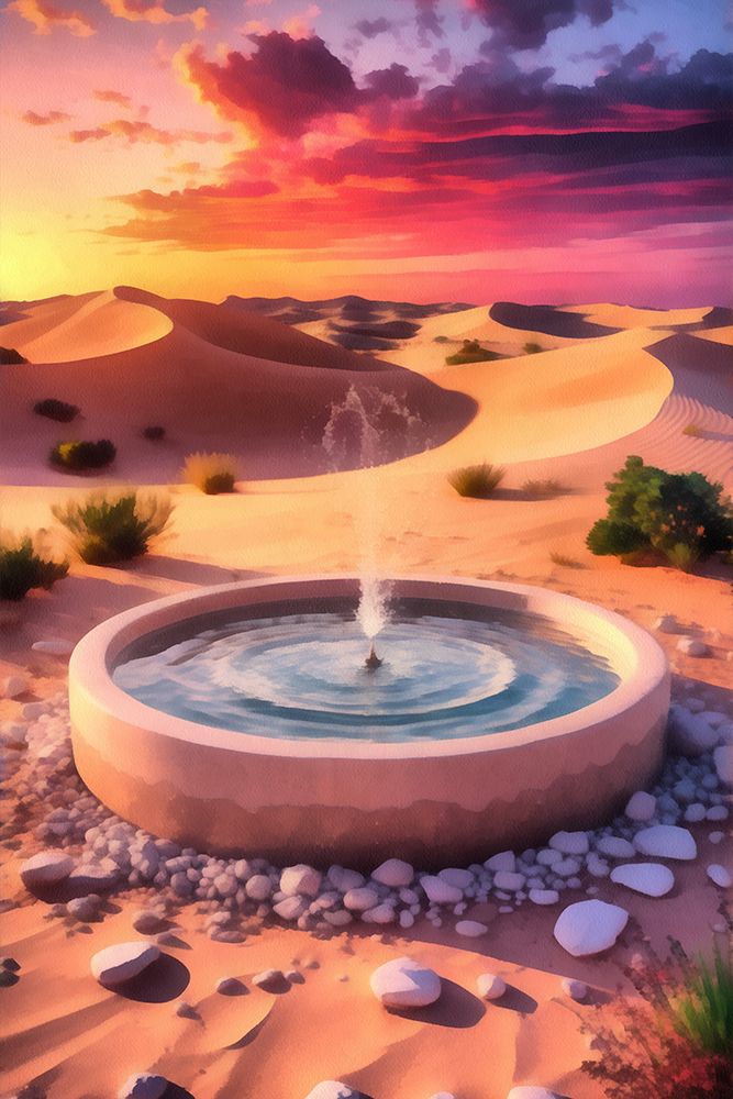 Desert Fantasy V art print by Vanessa Knight for $57.95 CAD