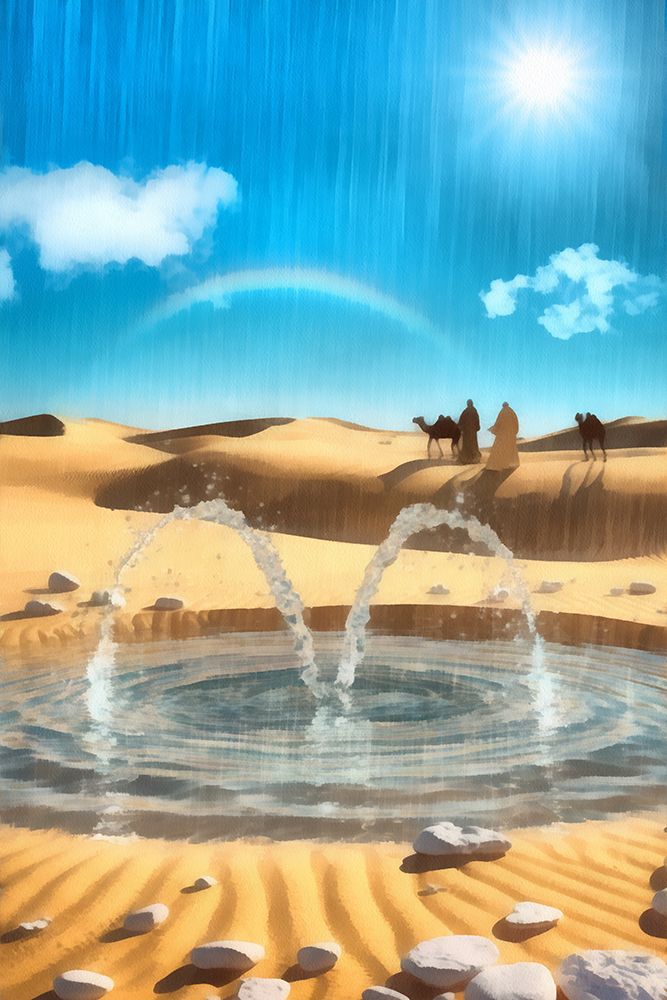 Desert Fantasy VII art print by Vanessa Knight for $57.95 CAD