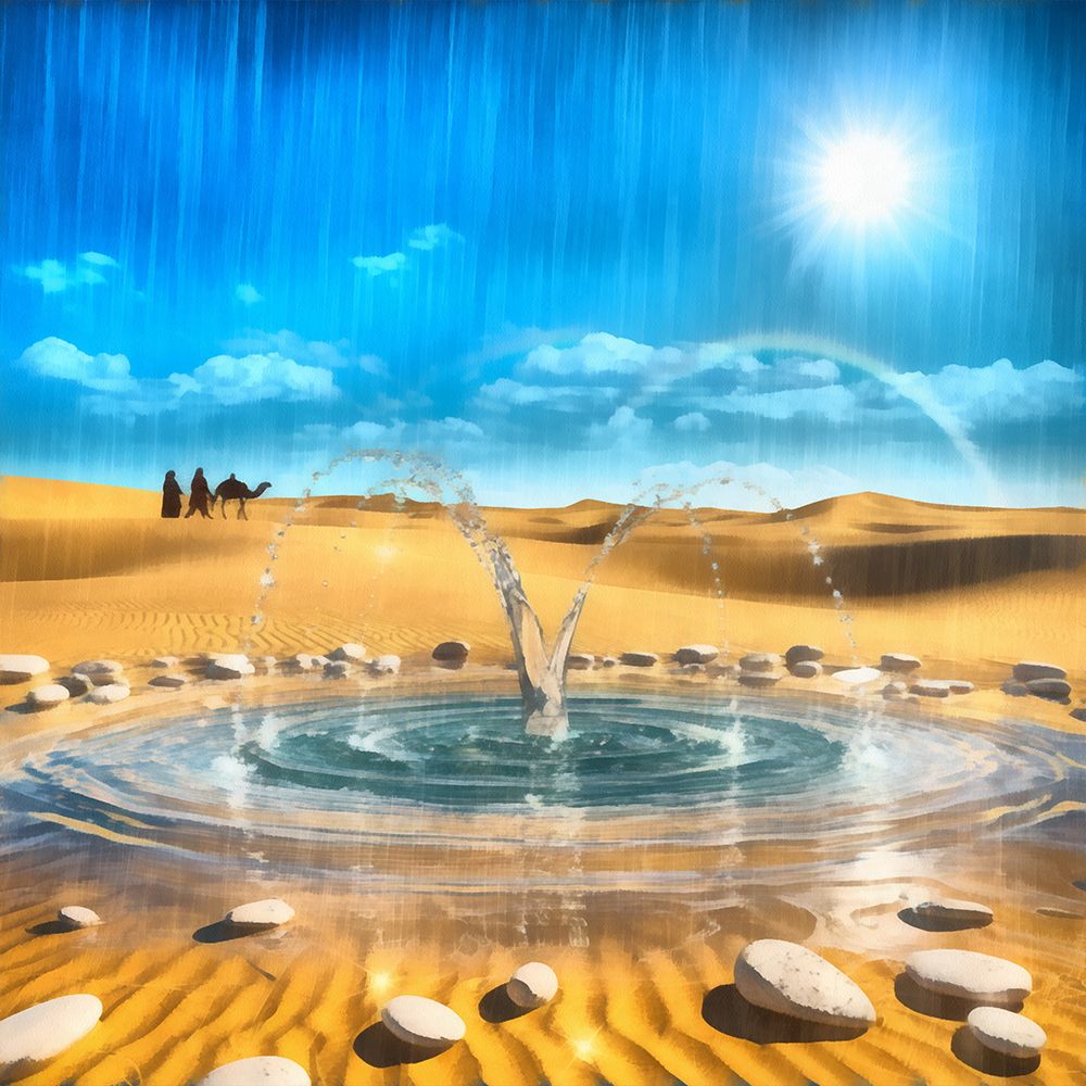 Desert Fantasy VIII art print by Vanessa Knight for $57.95 CAD