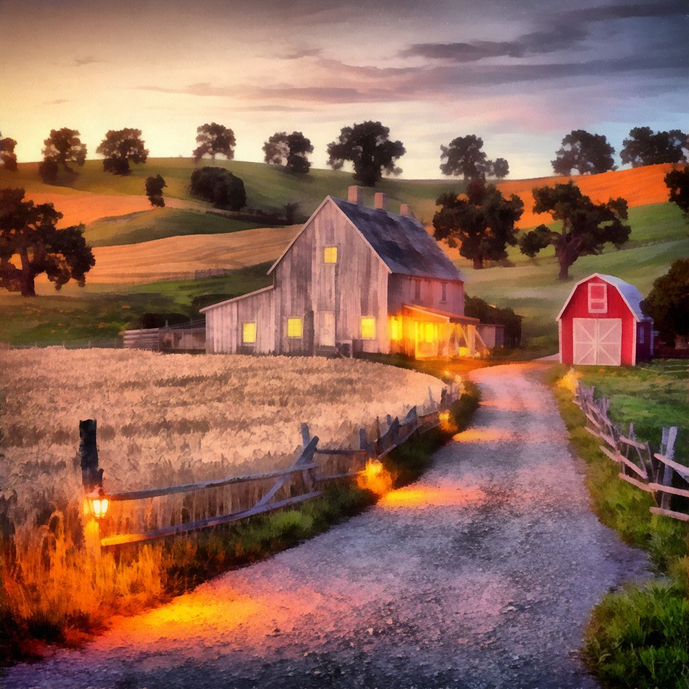 Farm Fantasy IV art print by Vanessa Knight for $57.95 CAD