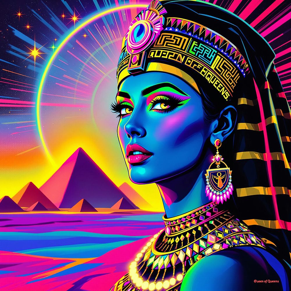 Cleopatra Pop Art VII art print by Vanessa Knight for $57.95 CAD