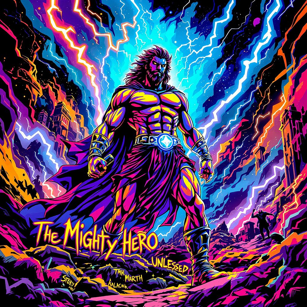Hercules Pop Art V art print by Vanessa Knight for $57.95 CAD