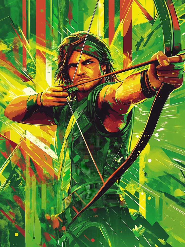 Robin Hood Pop Art III art print by Vanessa Knight for $57.95 CAD